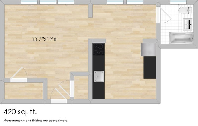 Floorplan - 804 Harrison St.