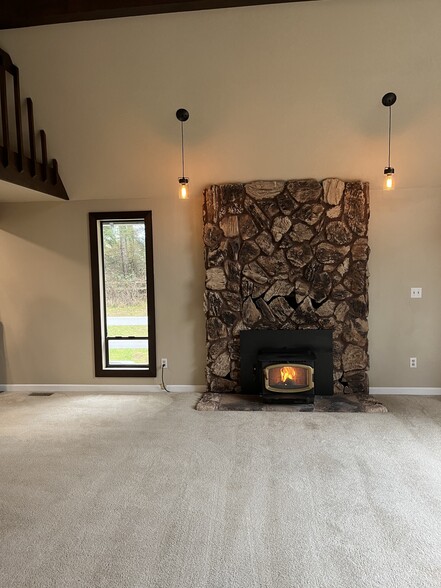 Pellet stove provides cozy wood heat without the mess - 21020 SE 358th St
