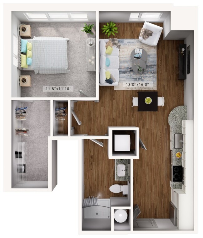 Floorplan - Ellipse Urban Apartments