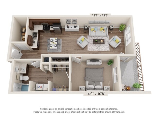 Floorplan - Brooklyn West Apartments