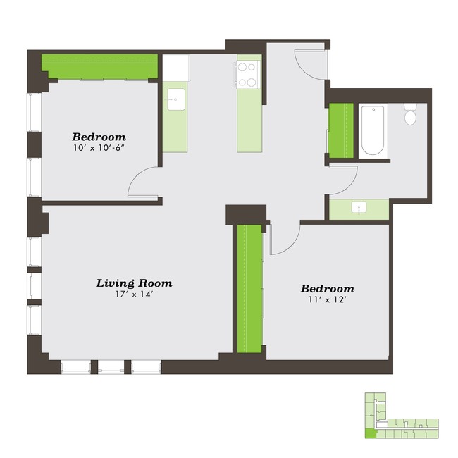 Floorplan - The Sutherland