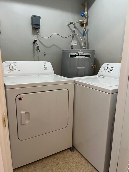 In unit laundry room - 104 Turtle Creek Rd