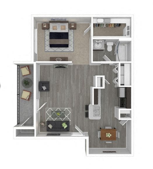 Floorplan - Riverside Apartments