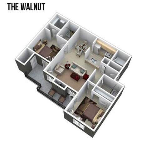 Floorplan - The Retreat at Walnut Creek