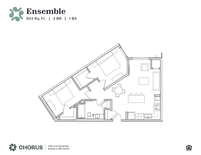 Floorplan - Chorus Apartments