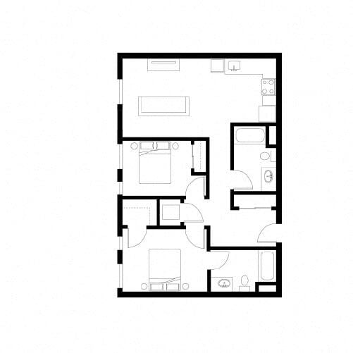 Floorplan - Surrey on Main