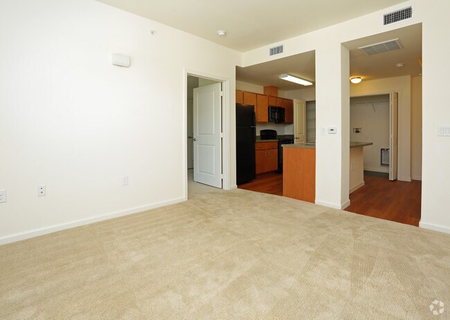 2BR,2BA/860SF/Living Room - B Hillside West Seniors
