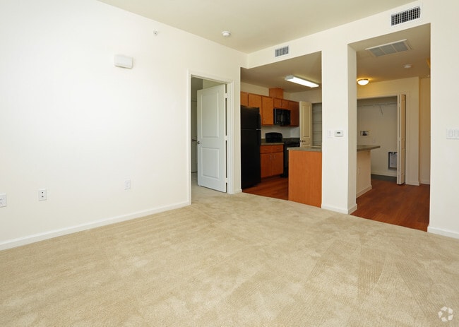 2BR,2BA/860SF/Living Room - Hillside West Seniors