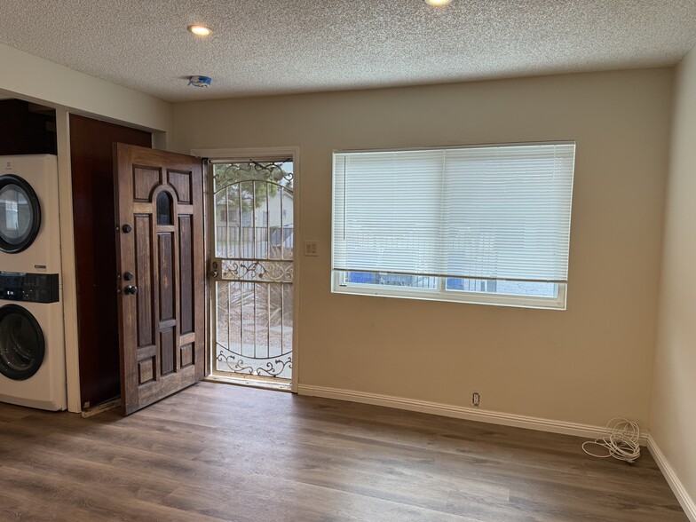 View of front door from living room - 14028 Doty Ave