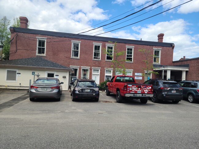 Parking lot, entrance Rt side - 11 Mechanic St