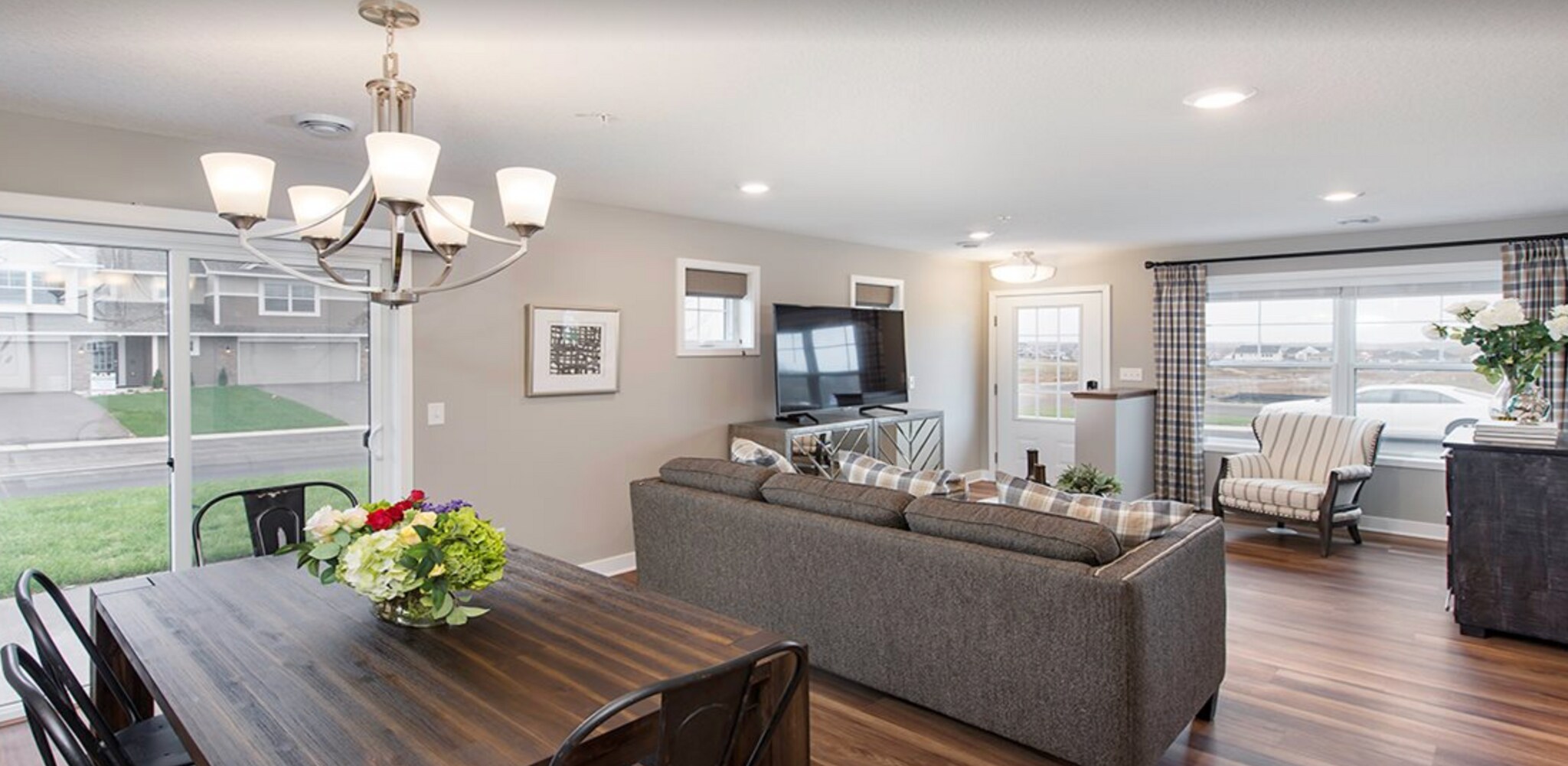 Bridlewood Farms is minutes to East Ridge HS, Health East Sports Center, Jerry's Foods, many new restaurants and community amenities. New construction corner unit available May 1st. (model home pictured) No pets. - 4825 Martingale Drive