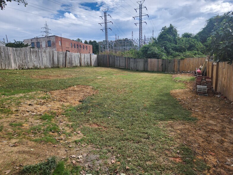 back yard - 703 W Markham Ave