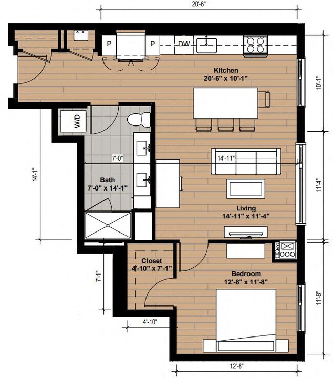 Floorplan - Life Time Living Burlington