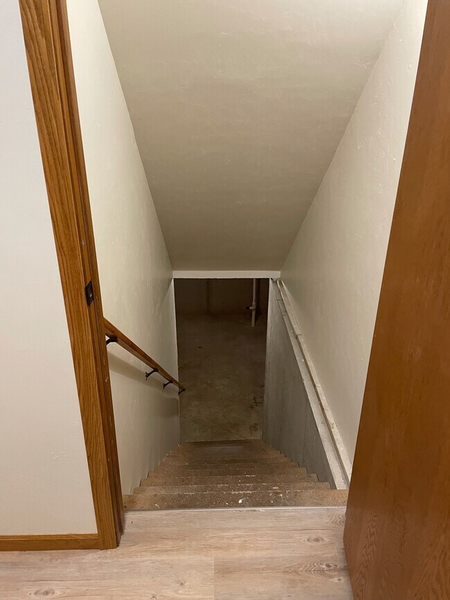 Stairs to basement - 1023 Rolling Meadows Dr