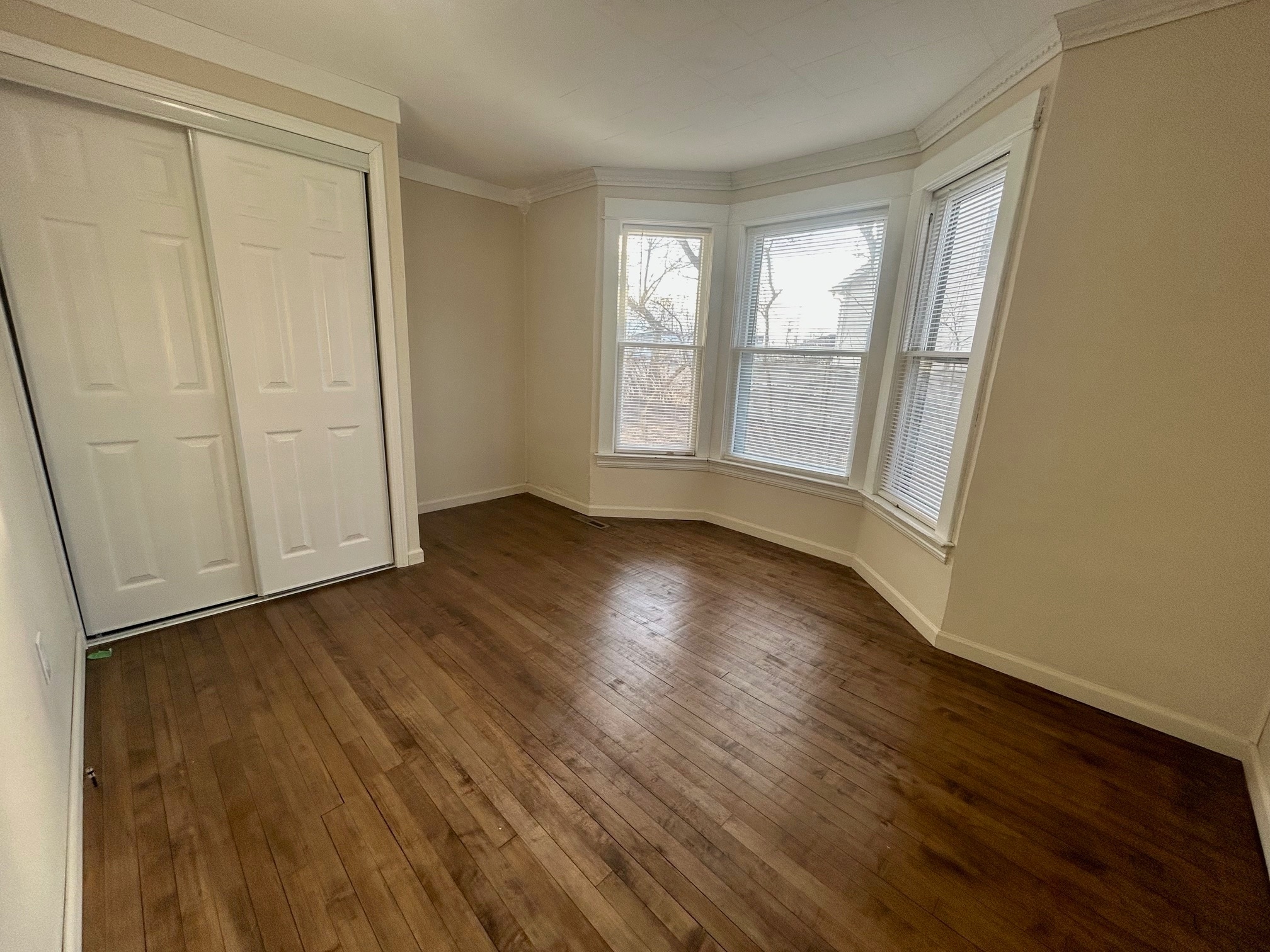 Bedroom 1 with Beautiful Bay Window - 213 Lake Ave W