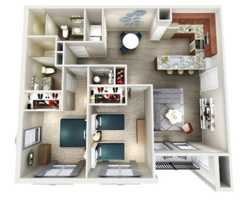 Floorplan - McKenzie Park Apartments