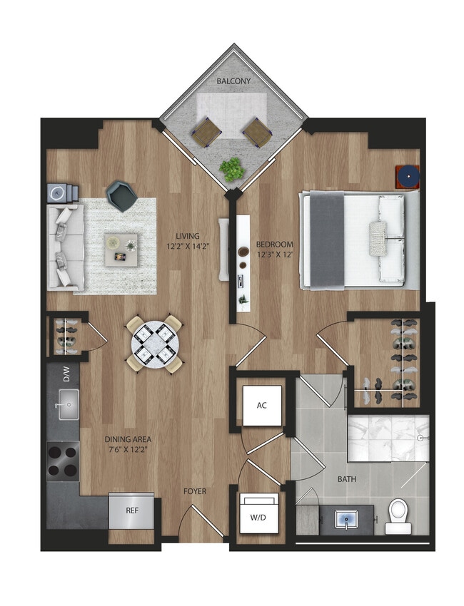 Floorplan - Bezel Miami Worldcenter