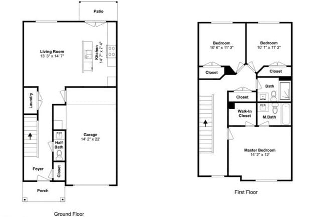Floorplan - The Woods at Forest Hill