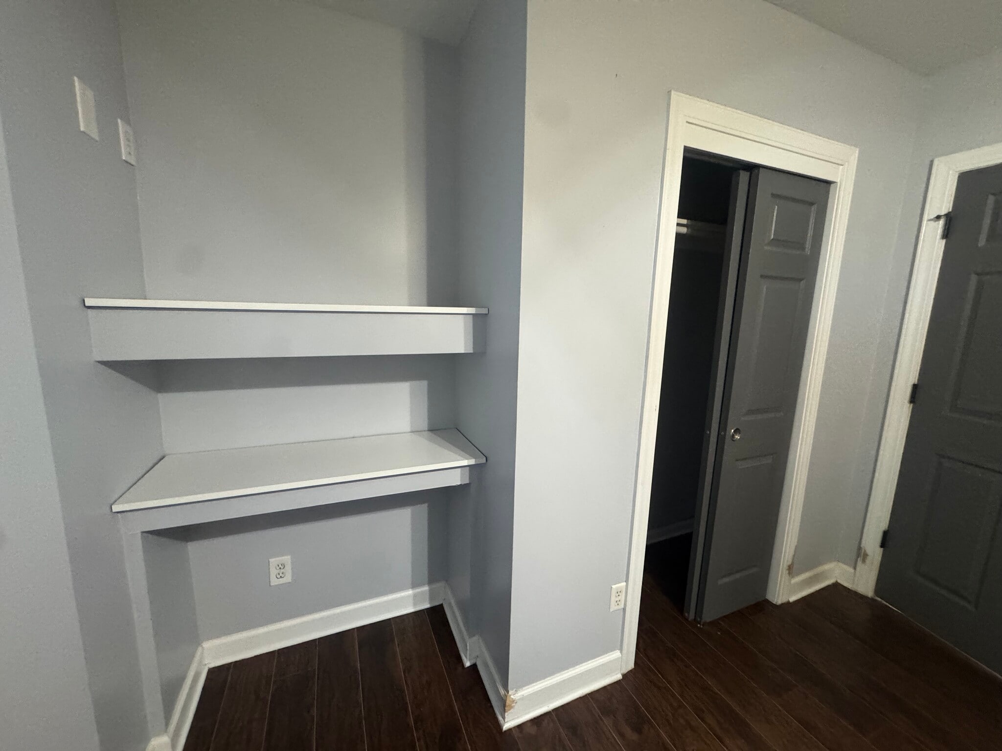Bed Room #1 Shelves & Closet - 2454 S 17th St