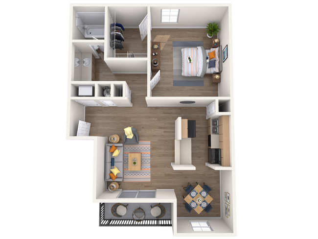 Floorplan - Verde Apartments