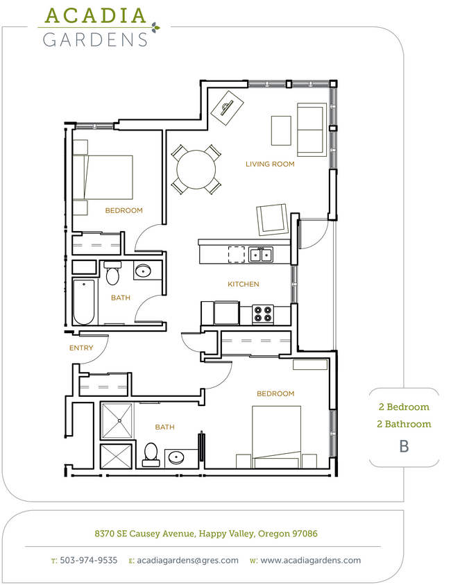 Floorplan - Acadia Gardens