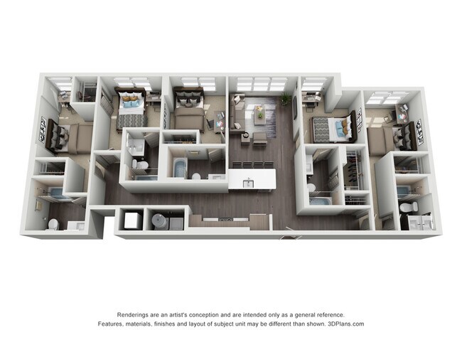Aspire San Marcos E1 Floor Plan - Aspire San Marcos