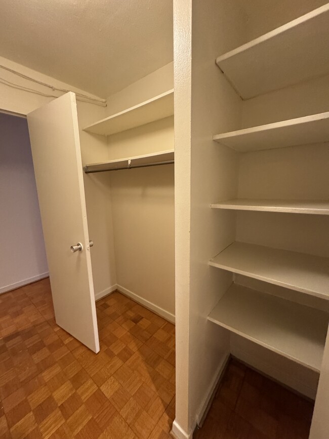 Linen closet shelves - 226 W Rittenhouse Sq