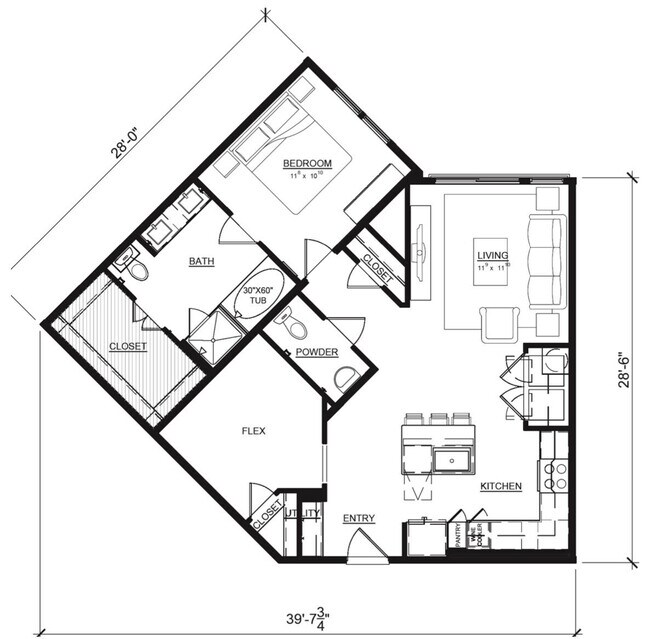Floorplan - Magnolia Scofield Ridge