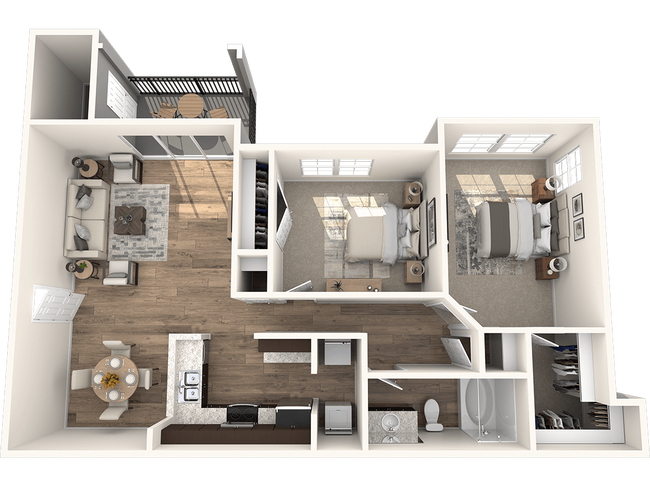 Floorplan - The Retreat at Arden Village Apartments