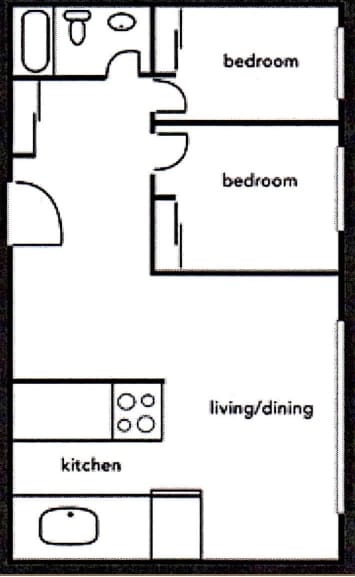 2BR/1BA - The Ridge at McClellan