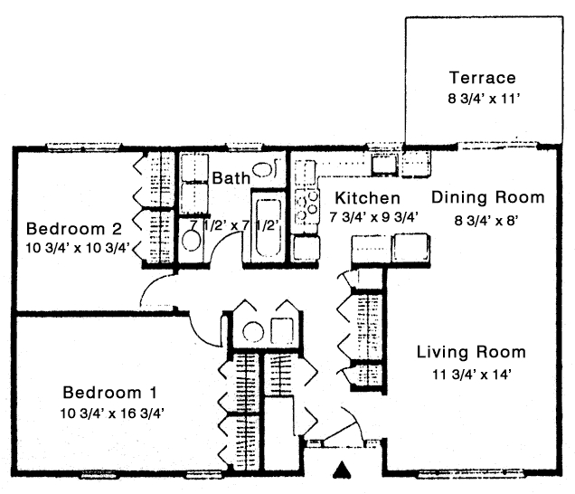 2BR/1BA - Rossmoor Adult Community