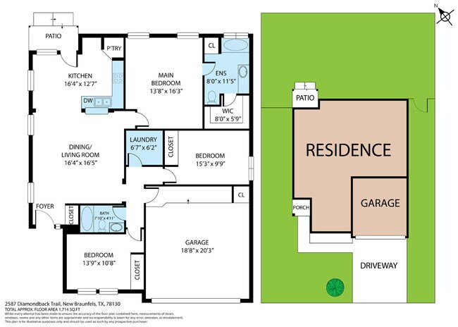 Building Photo - Move-In Ready 3 Bedroom Home with Granite Kitchen and Covered Patio!