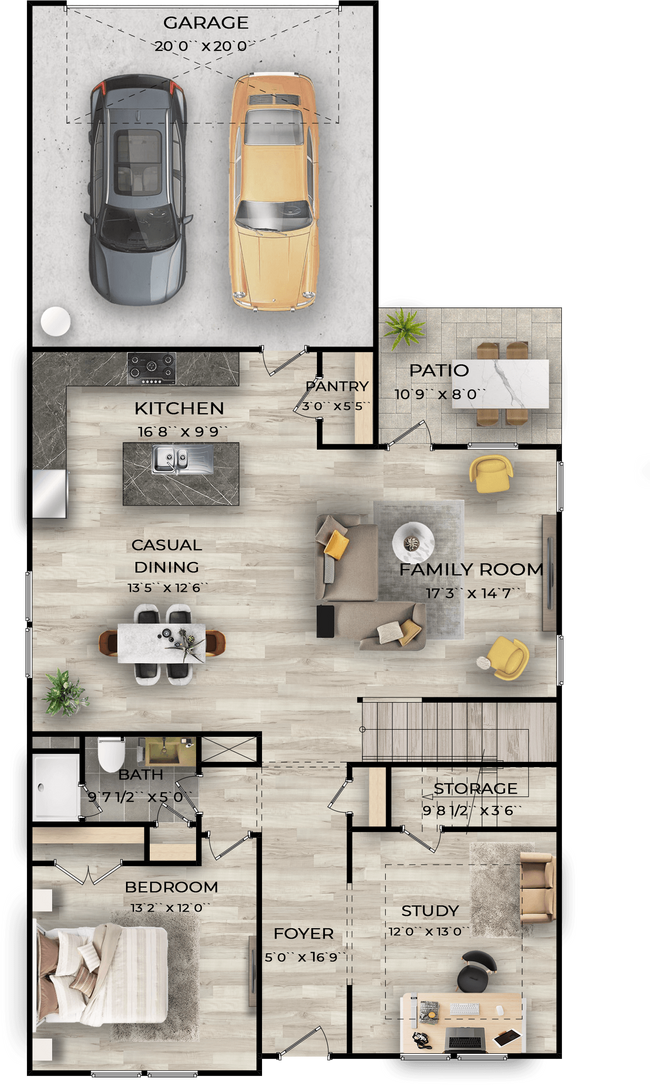 Floorplan - Overlook at Mill Creek