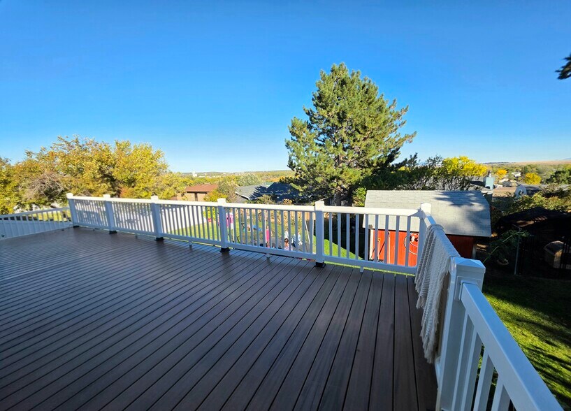 View from deck - 1409 2nd West Hill Dr