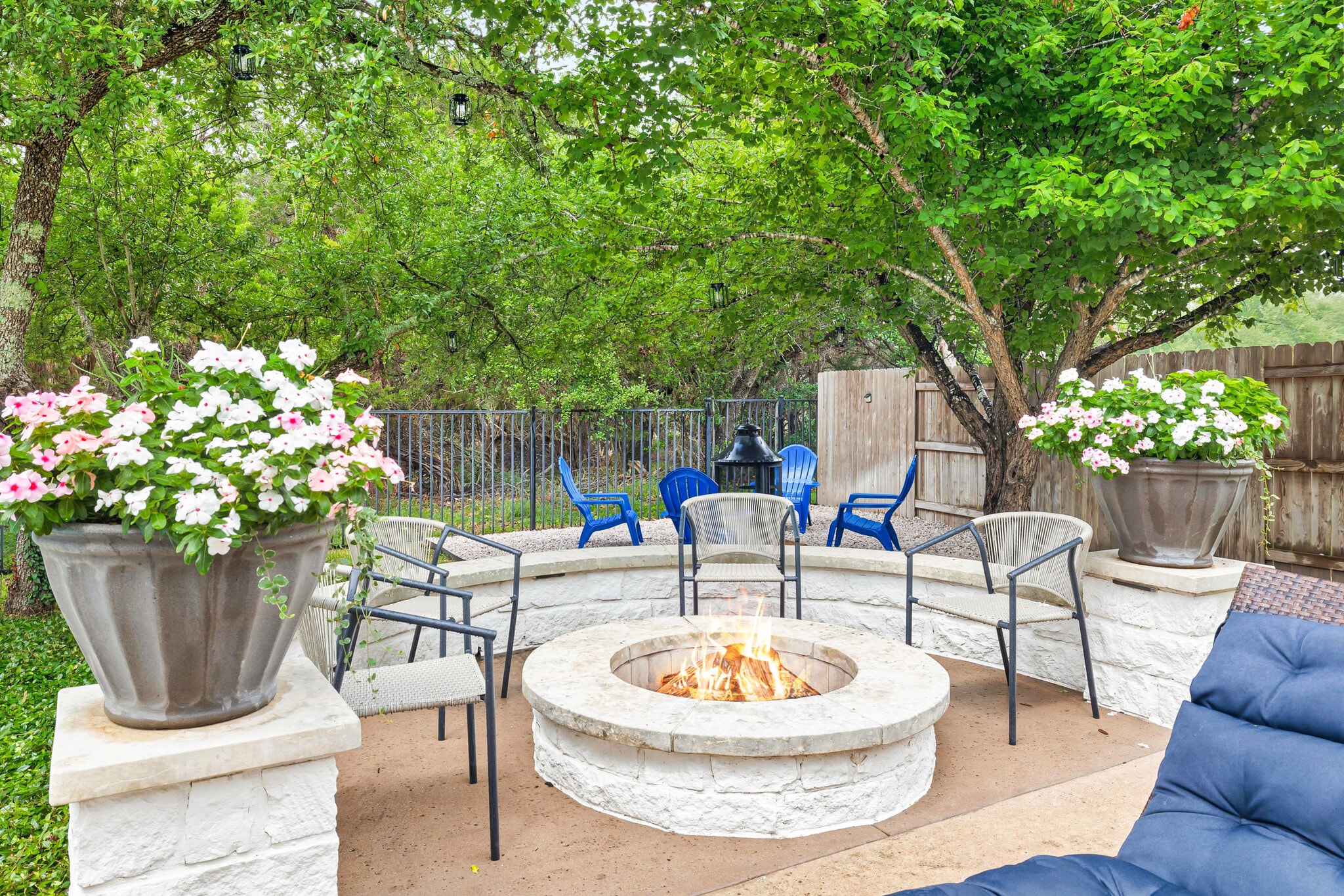Backyard Firepit - 291 Torrington Dr