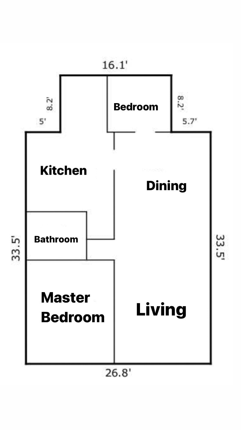 Floor Plan - 418 Fewel St
