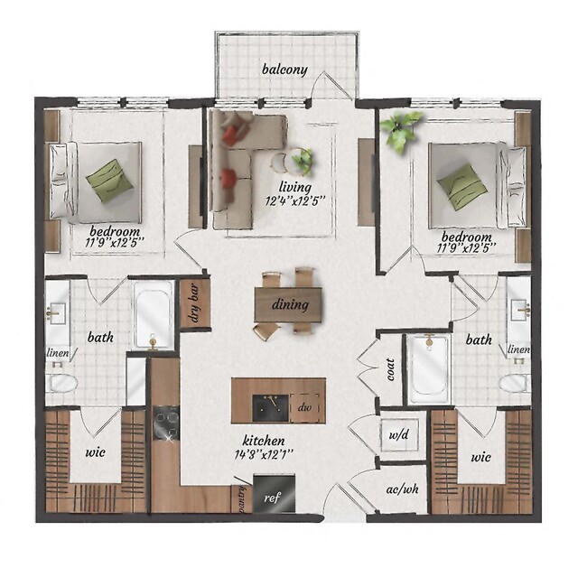 Floorplan - St Elmo Living