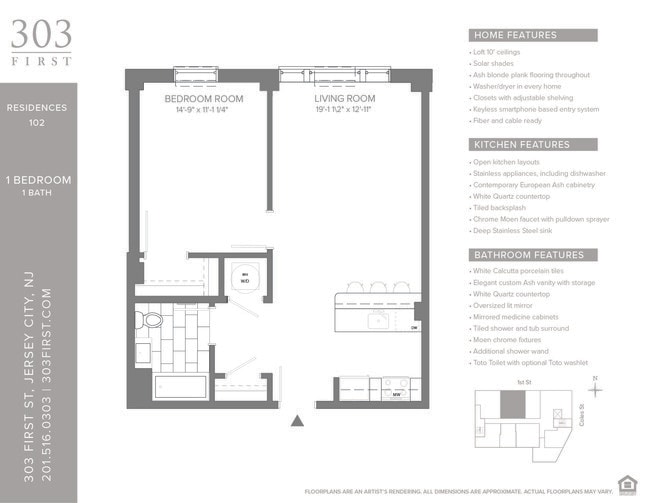 Floorplan - 303-311 First Street