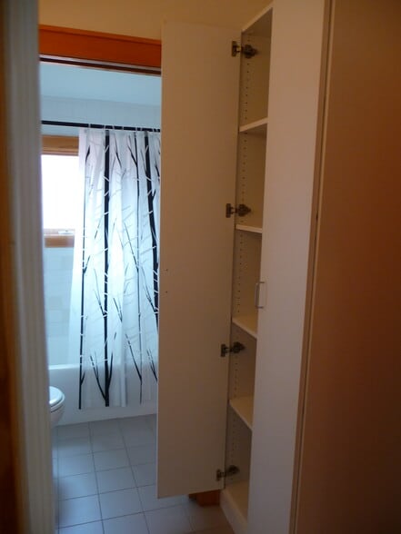 Bath linen closet - 2648 N Greenview Ave