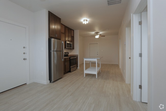Living, Kitchen and Dining Areas - Ranger Trail Apartments
