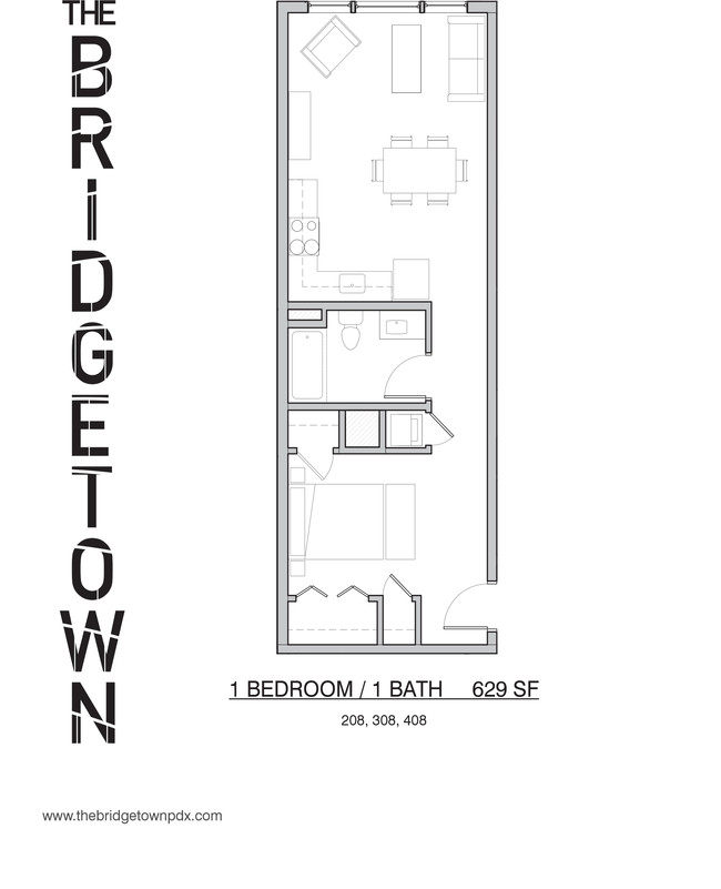 Floorplan - The Bridgetown