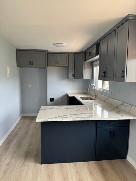Brand new kitchen, appliances will be installed - 302 Portland Cir