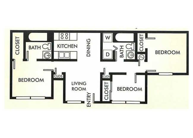 Floorplan - Gardens at Pryor Creek