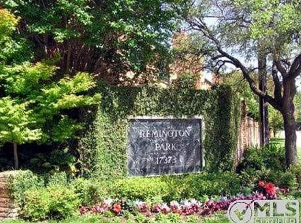 Entrance to Remington Park - 5734 Remington Park Sq