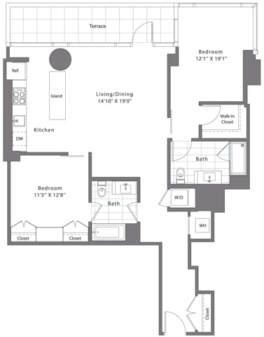 Floorplan - Central Place