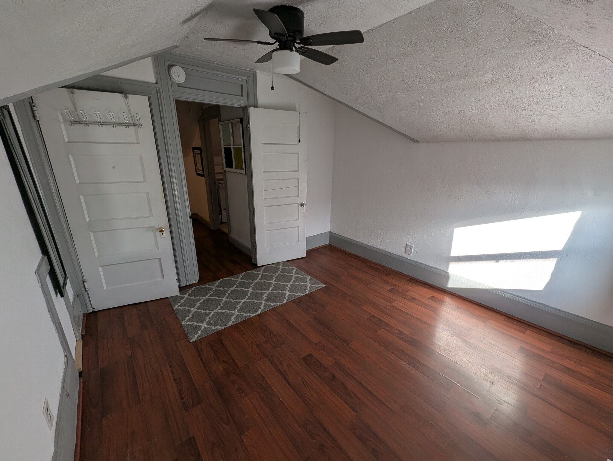 The same bedroom, just shown empty as rented - 3404 Baltimore Ave