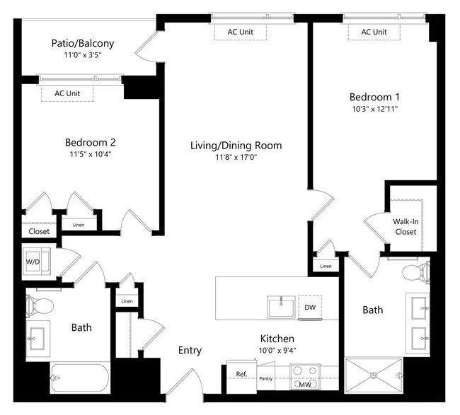 Floorplan - One East Harlem