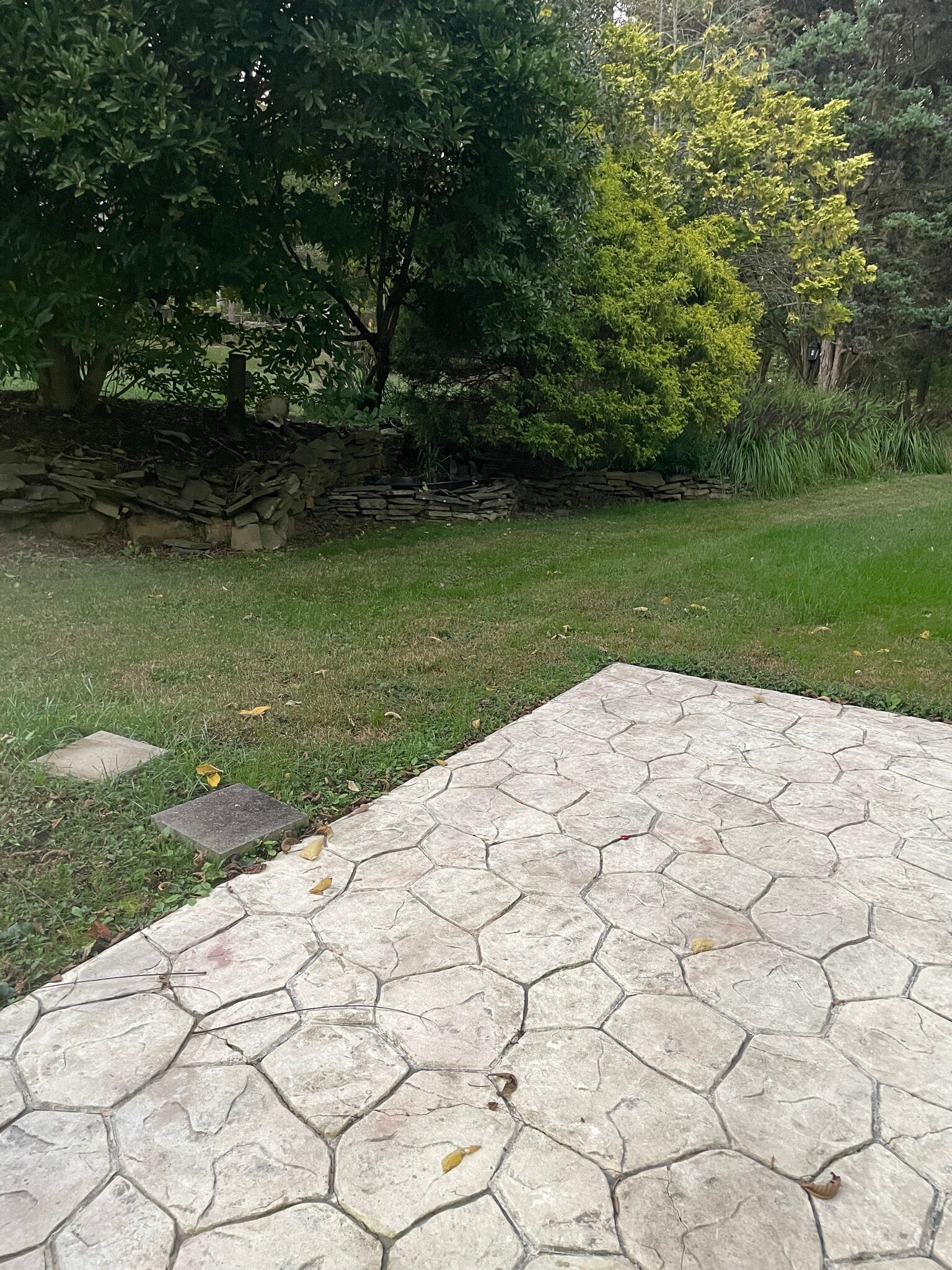 private patio - 249 Amberleigh Dr