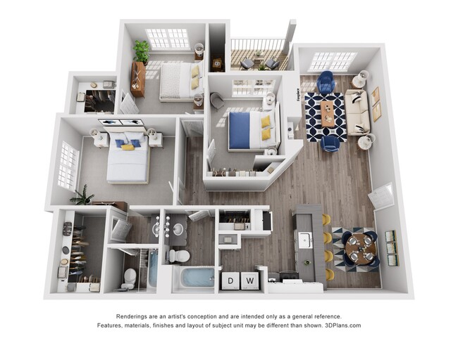 Floorplan - The Trails at Cahaba River