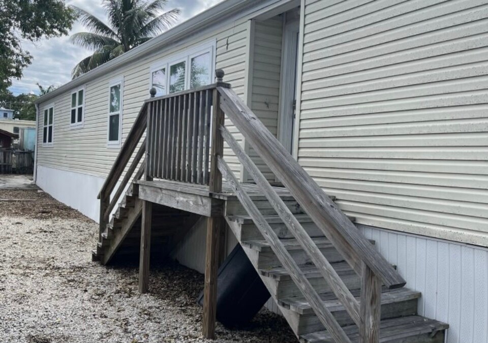 Stairs to access home - 945 Plantation Rd